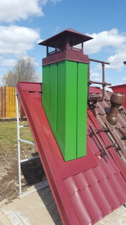 Дымник и короб для трубы